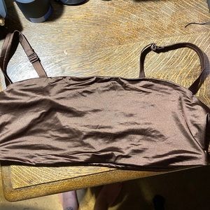 Skims satin bralette 3/4x